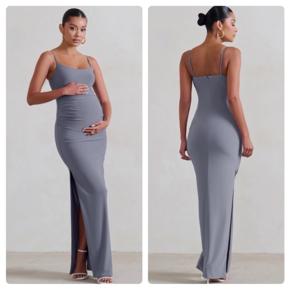 Club L London Aurelia Maternity Maxi Dress